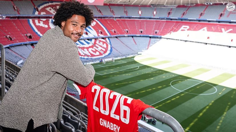Serge Gnabry (©Bayern Munich)