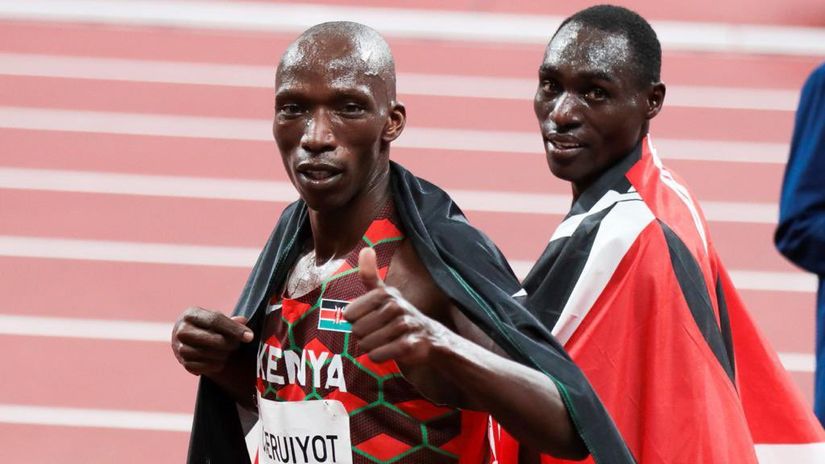 Timothy Cheruiyot and Abel Kipsang © Courtesy 