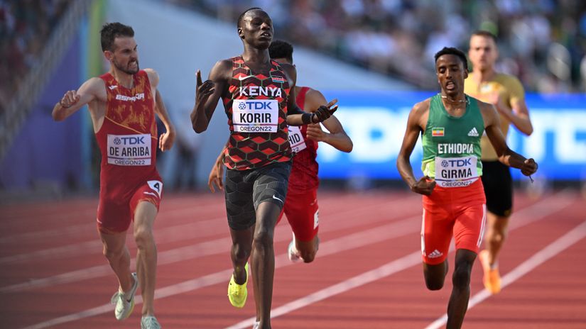 Emmanuel Korir © AFP