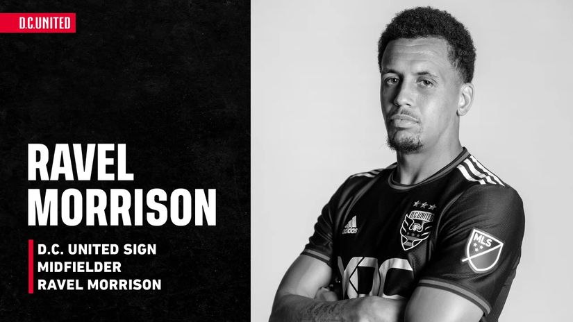 Ravel Morrison is clearly delighted with his new job (©DC United)