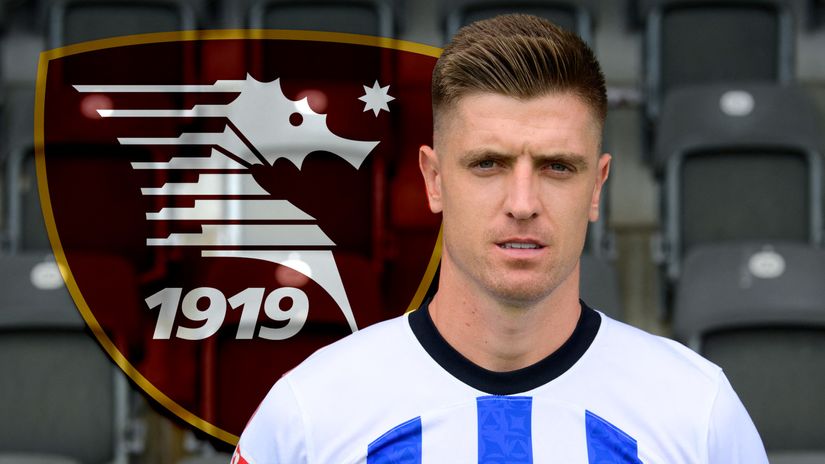 Krzysztof Piatek is wanted in Salerrno (©AFP)