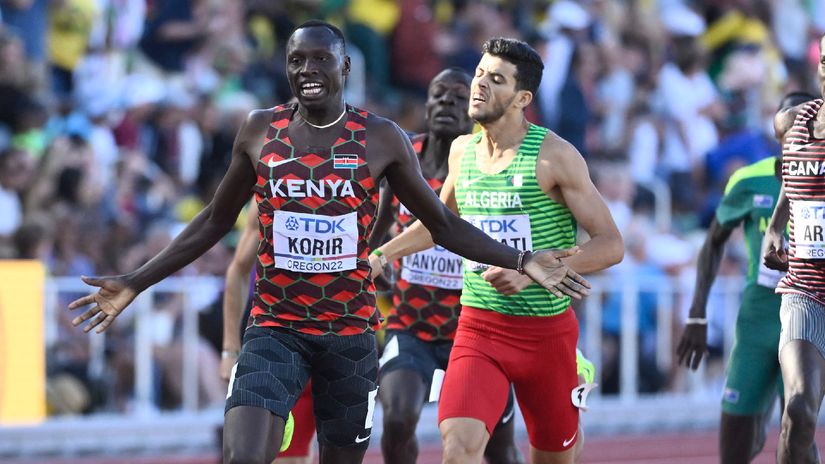 Emmanuel Korir © AFP