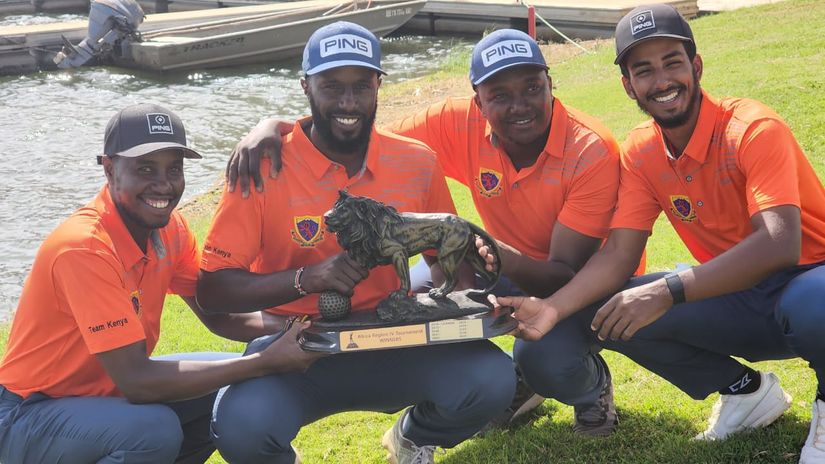 Team Kenya at Region IV action © Courtesy 