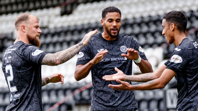 Kenyan forward bags Team of the Week appearance in Scotland