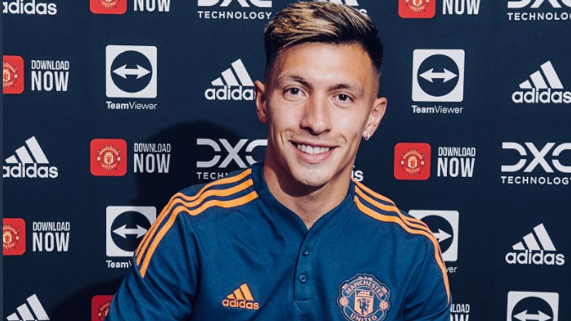 Lisandro Martinez (©twitter/ManUtd)