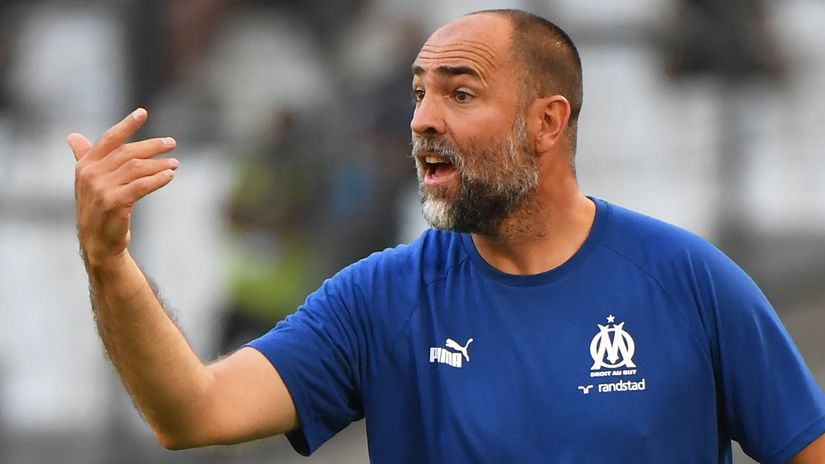 Igor Tudor is annoying the OM players (©AFP)