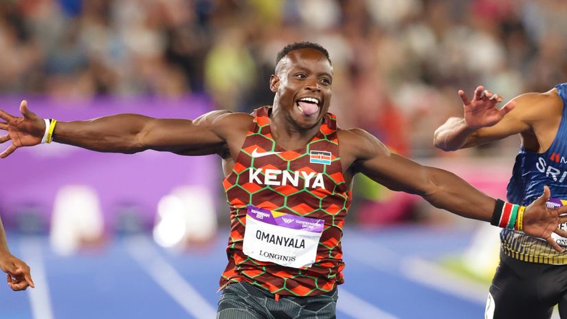 Commonwealth Games: Omanyala hoping to inspire a generation after striking Kenya's first gold