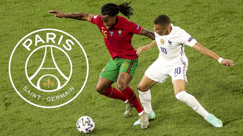 Renato Sanches and Kylian Mbappe are both out of Clermont match (©AFP)