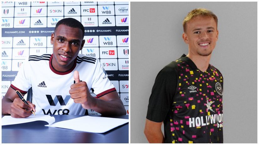 (Screenshot - twitter.com/FulhamFC; twitter.com/BrentfordFC)