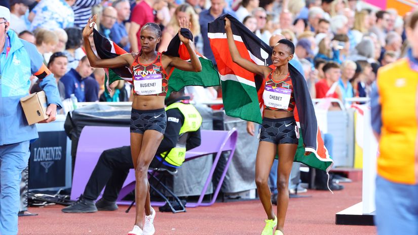 Selah Jepleting and Beatrice Chebet © Courtesy 