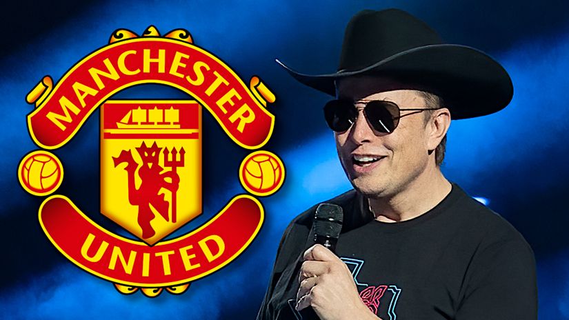Elon Musk is a fan - but not the new owner of Manchester United (©AFP)