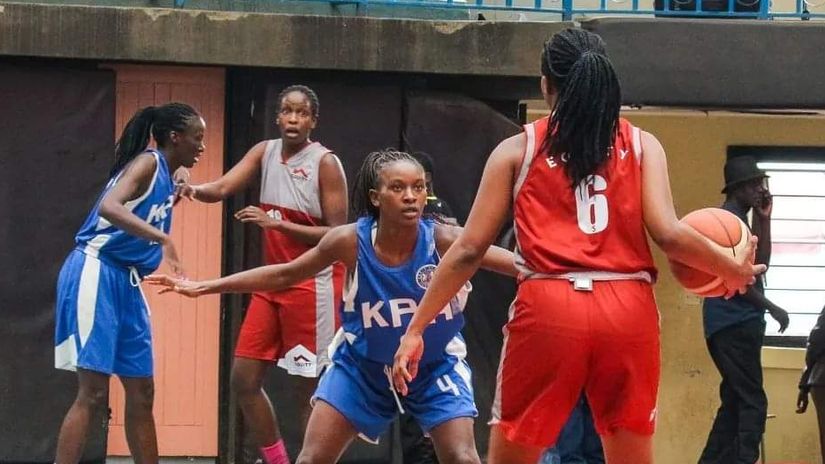 Hawks in past action against KPA © Hoops Mtaani 