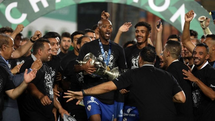 Cairo turns white as Zamalek win first ever back to back league titles