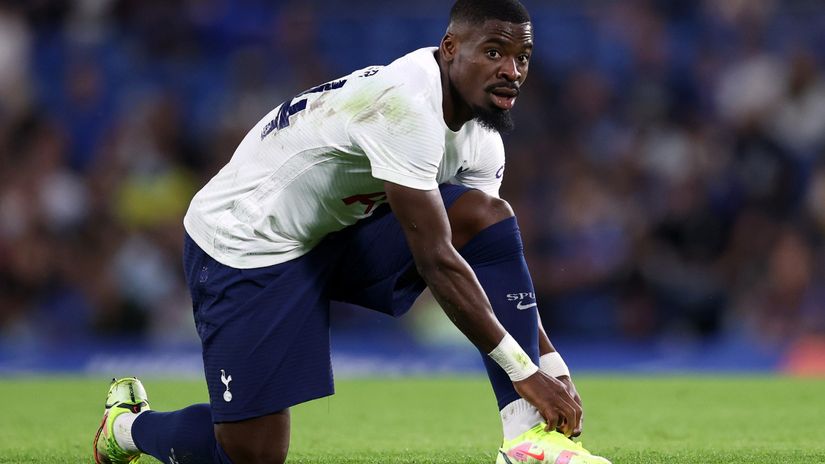 Serge Aurier during his Spurs' days (©Catherine Ivill/Getty Images)