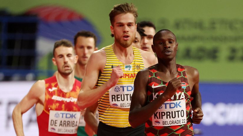 Collins Kipruto in past action © Courtesy 