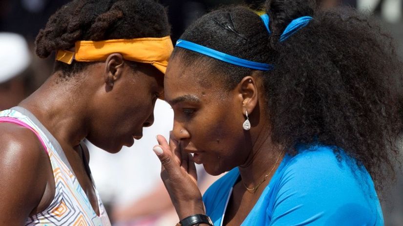 Venus and Serena © Sky Sports