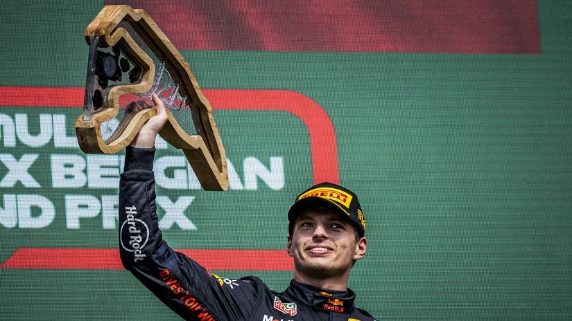 BelgianGP: Dominant Verstappen cruises to victory from P14 as Hamilton crashes out