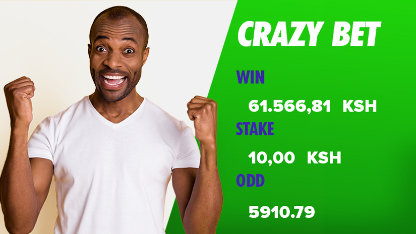 Lucky punter makes fortune from Ksh. 10 stake