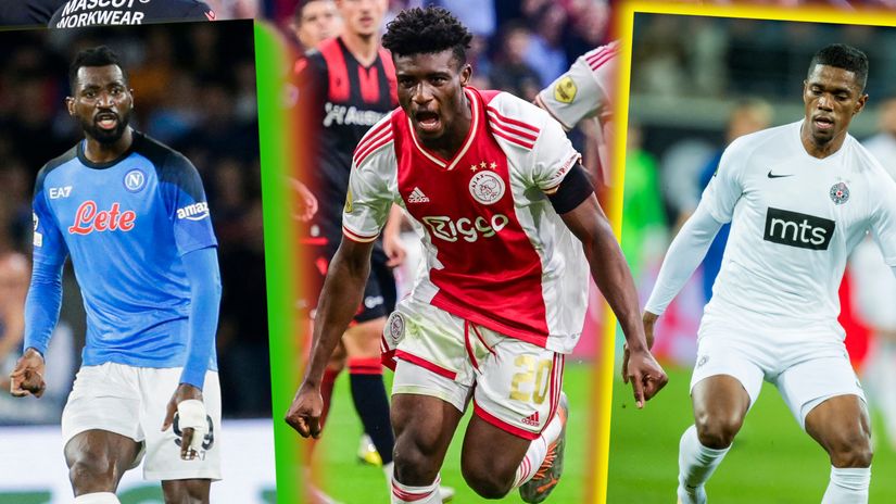 Andre-Frank Zambo Anguissa, Mohammed Kudus and Ricardo Gomes (©AFP)