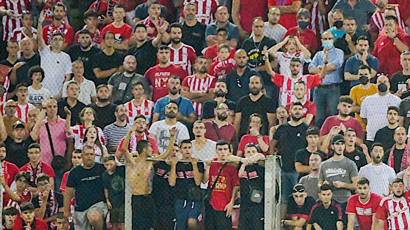Olympiacos fans (©AFP)