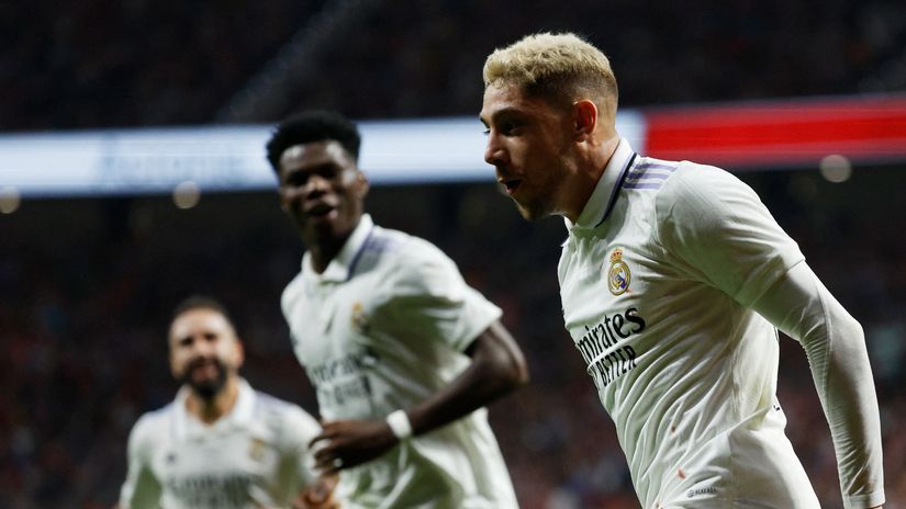 Nothing can stop them, they all the way up! Rodrygol and Fedex clinical for Los Blancos