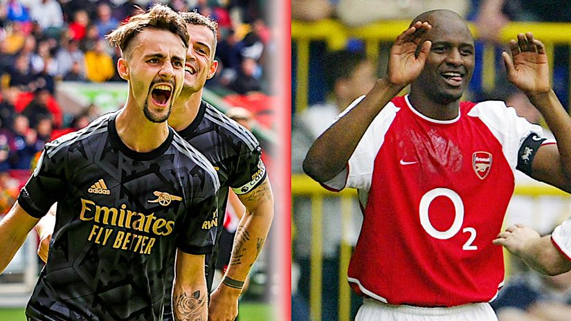 Old song for new Vieira (©AFP)