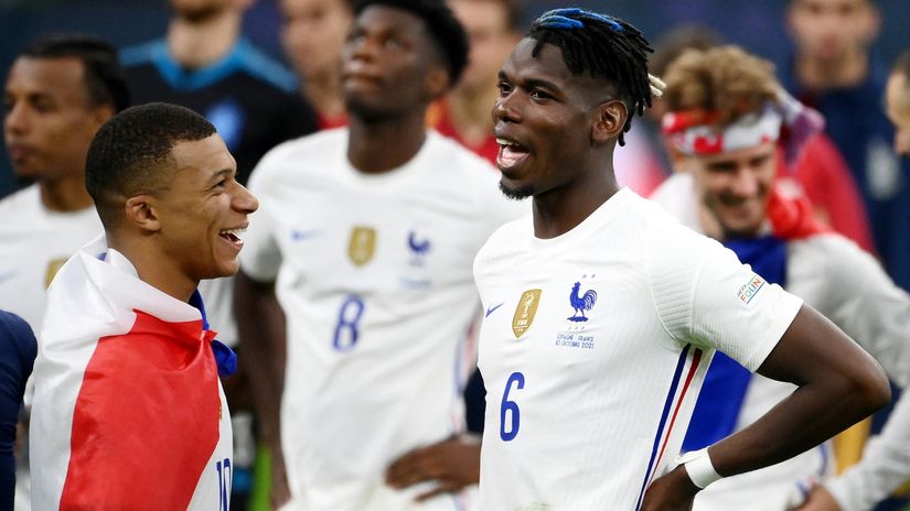 Pogba, Alou Diarra's mrogi, spells on Mbappe and butterflies at the EURO 2016