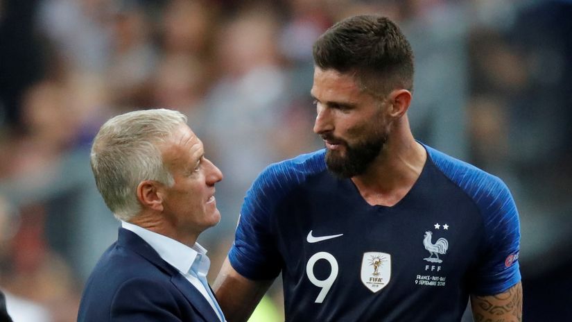 Deschamps under enormous pressure: Is there room for the second best scorer in the history of France at the World Cup?