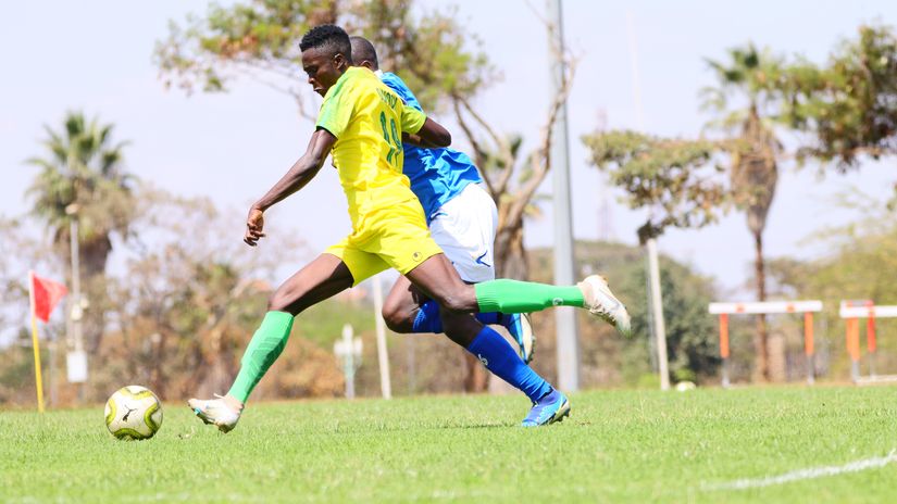 Paul Odhiambo in action against Sofapaka