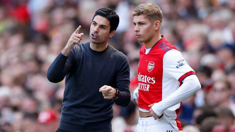 Arteta & Smith-Rowe (©Gallo Images)