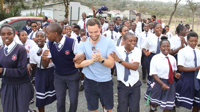 Marathoner Macharia extends youth empowerment project in Ngong