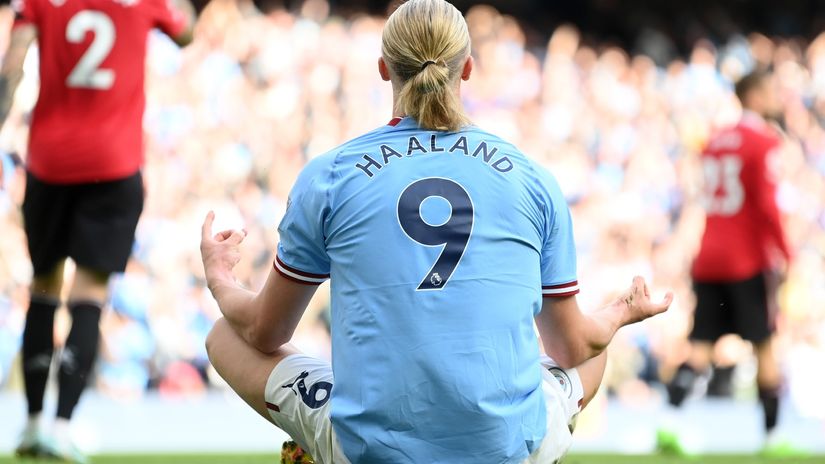 He'll need time to adapt, they said. Well, time is obviously not the same for Erling and the others