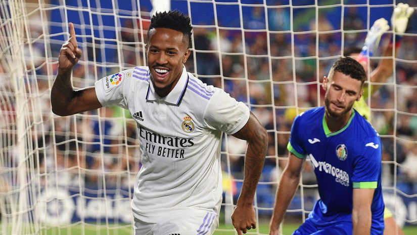 Eder Militao scored the early winner for Los Blancos (©Getty Images)