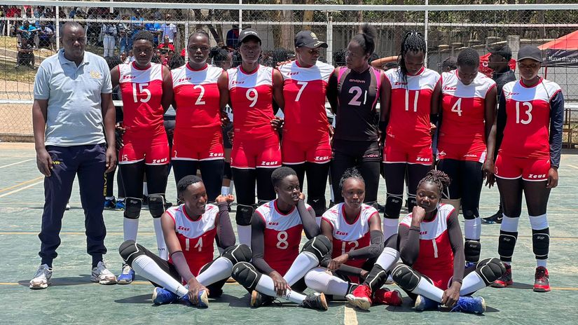 DCI women's volleyball team © Courtesy 