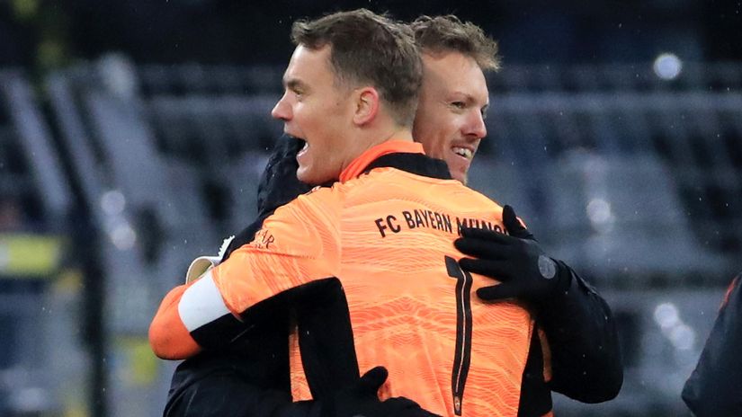 Neuer & Nagelsmann (©Gallo Images)