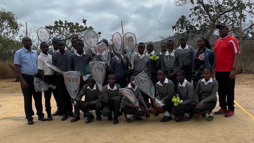 Tennis Kenya pledge more support for Muthale Club
