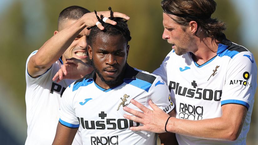 Ademola Lookman sealed the win over Empoli (©Getty Images)