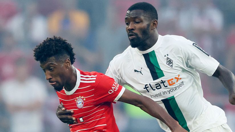 Future teammates? Kingsley Coman and Marcus Thuram (©Getty Images)