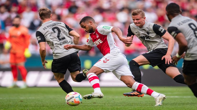 Linton Maina clocks top speed in the Bundesliga