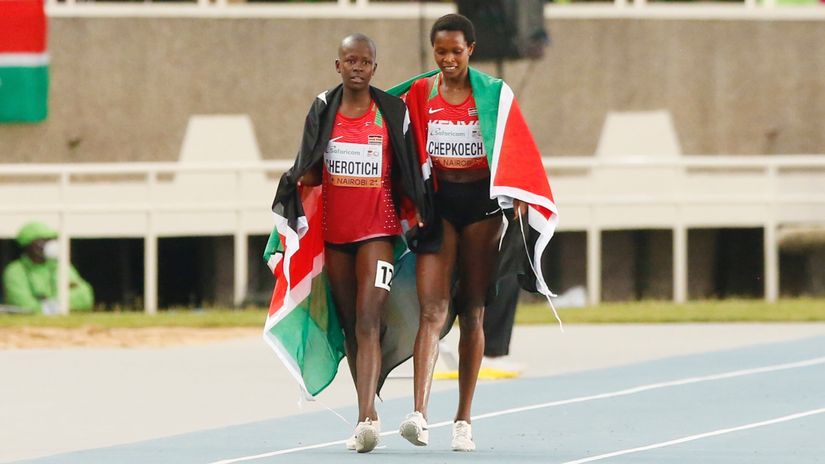 Jackline Chepkoech and Faith Cherotich shortlisted for Rising Star award