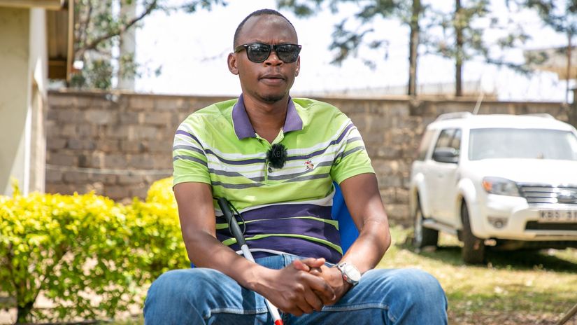 Former AFC Leopards captain Martin Imbalambala adjusting to life after losing sight