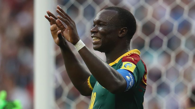 He loves himself a lot: Vincent Aboubakar (©Getty Images)