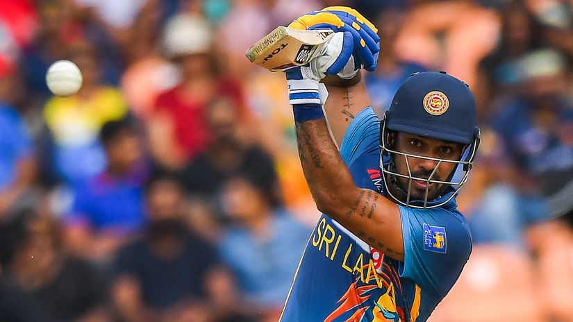 Sri Lanka's Danushka Gunathilaka 