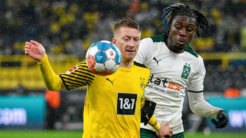 Marco Reuss & Kouadio Kone (©AFP)