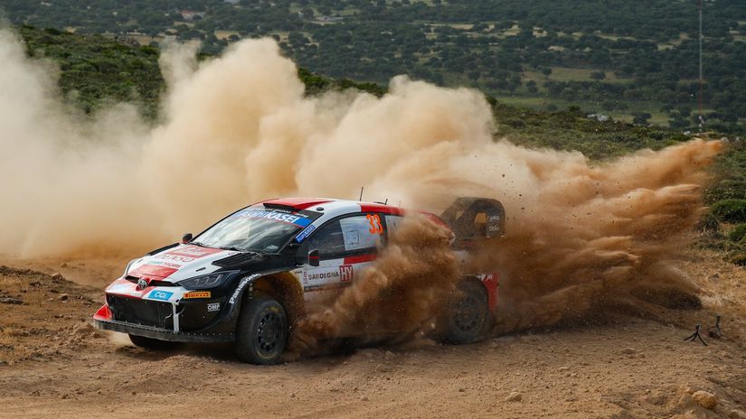 WRC action © Courtesy 