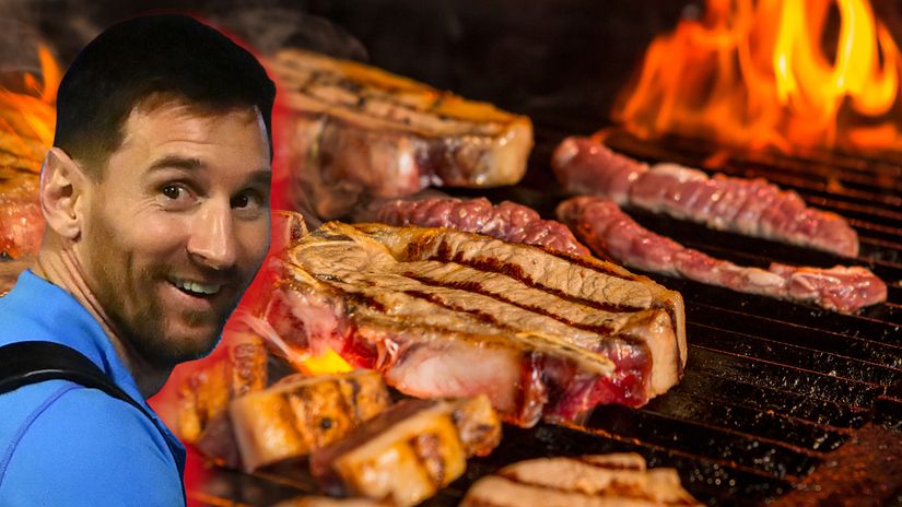 Argentina ditched luxury hotels for student accommodation in Qatar - so that they could make lavish barbecues