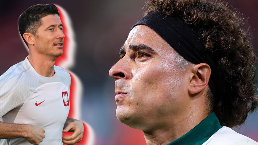 Two vetarand with still a lot to give: Lewandowski and Ochoa (©AFP/Getty Images)