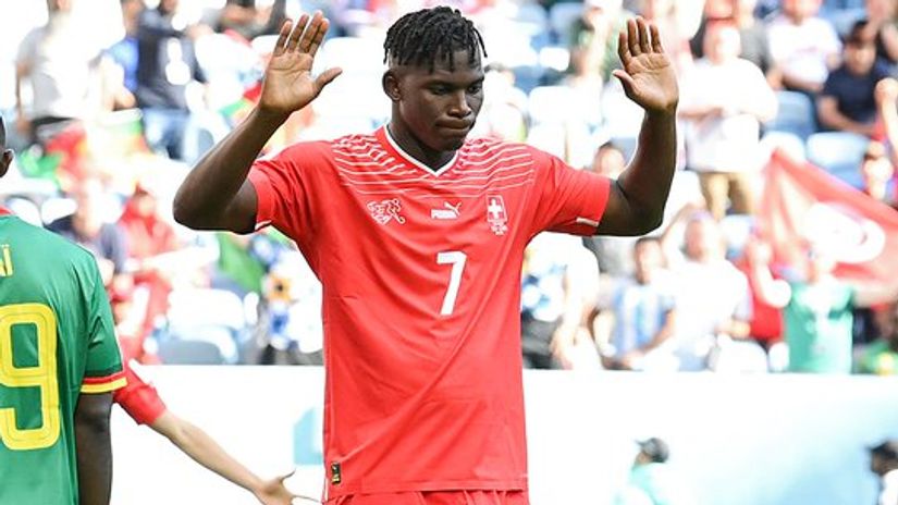 Embolo strikes to heartbreak his native country Cameroon