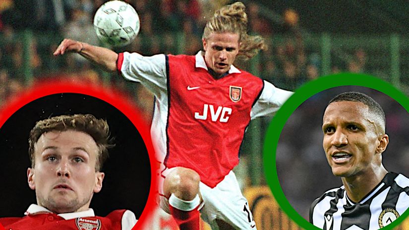 Emmanuel Petit wants Holding out and Becao in (©AFP)