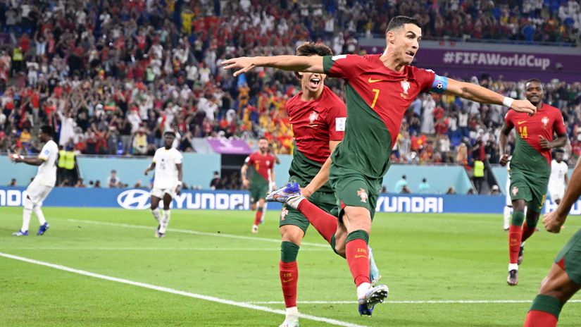 Cristiano Ronaldo's World Cup novelty spanning five editions and sixteen years